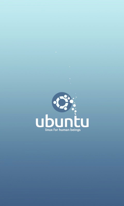 Логотип Ubuntu обои