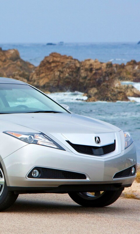 Acura на побережье обои