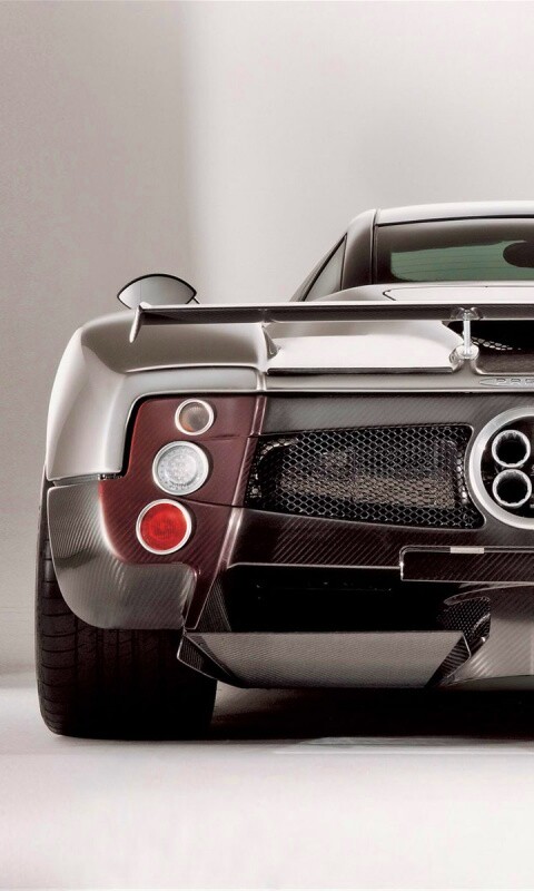 Pagani Zonda сзади обои