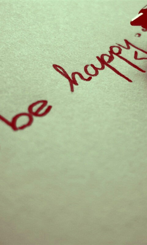 ... be happy ... обои