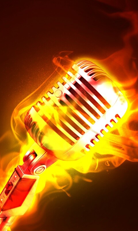 On fire! обои