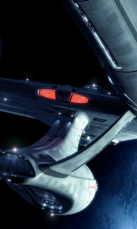 Космический корабль Enterprise из Star Trek обои