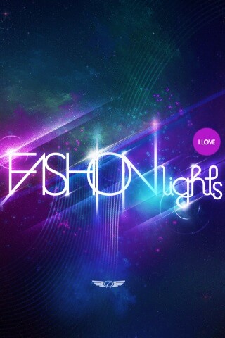 I love fashion lights обои