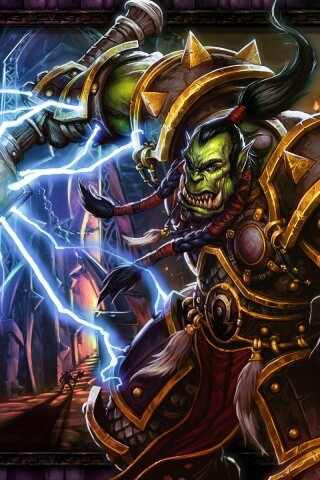 Орк из WOW обои
