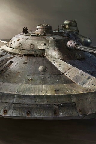 Летающая тарелка. Разработка Рейха. обои