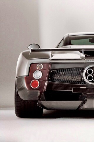 Pagani Zonda сзади обои