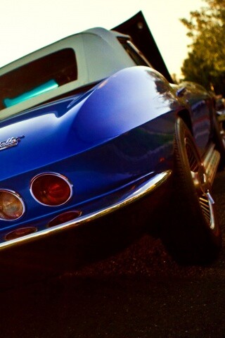 Ретро Chevrolet Corvette обои