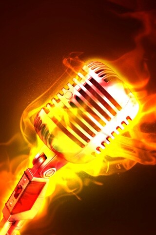 On fire! обои