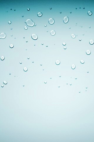 Капли воды на стекле обои