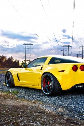 Chevrolet corvette обои