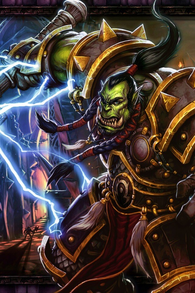 Орк из WOW обои