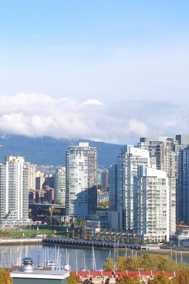 Панорама города обои