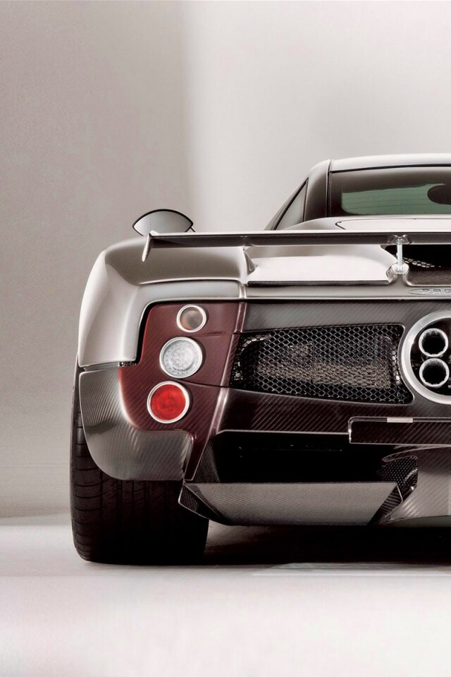 Pagani Zonda сзади обои