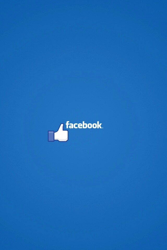 Логотип facebook обои