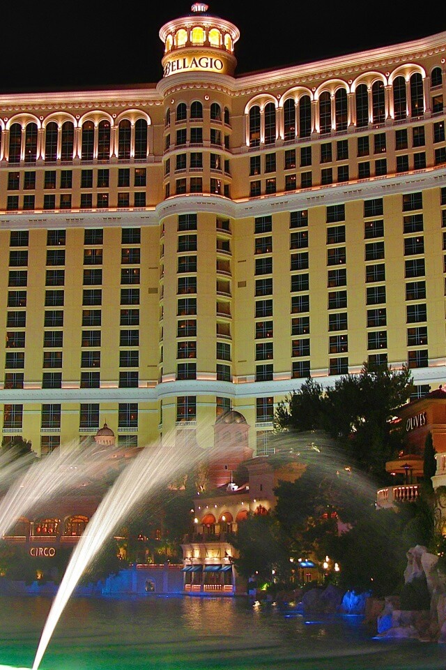 Казино Bellagio в Лас-Вегасе обои