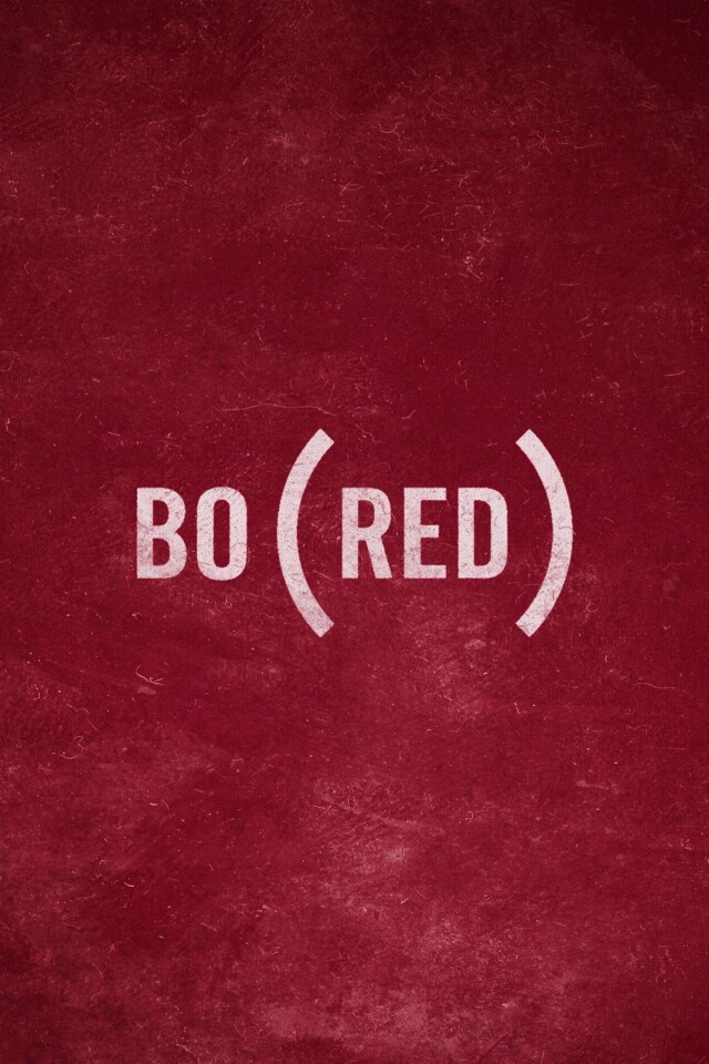 Bored — Скука обои