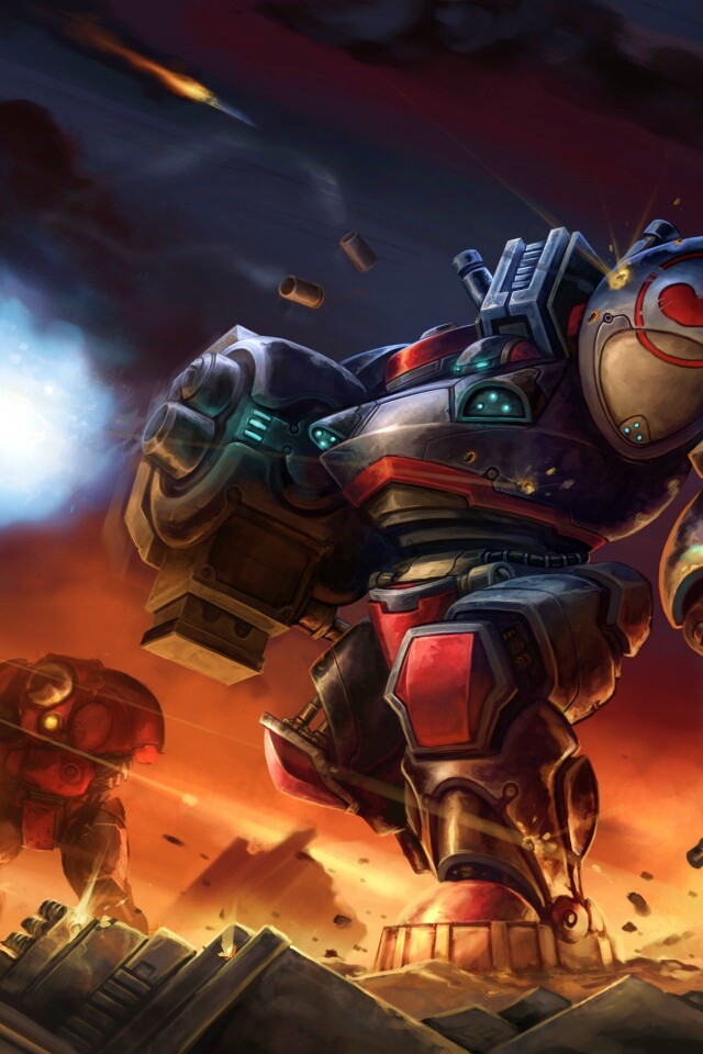 Терраны из StarCraft обои