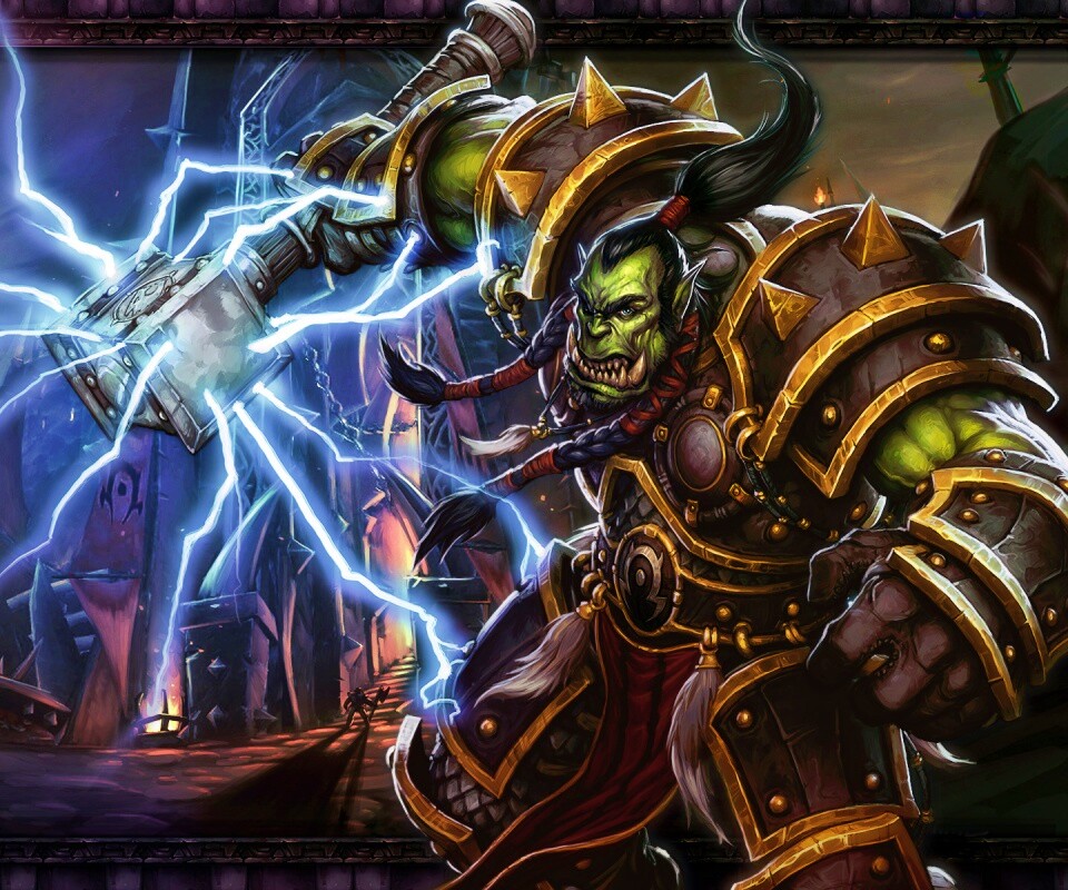 Орк из WOW обои