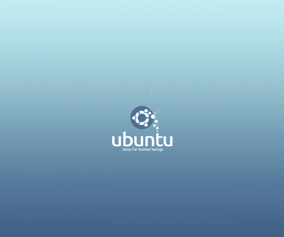 Логотип Ubuntu обои