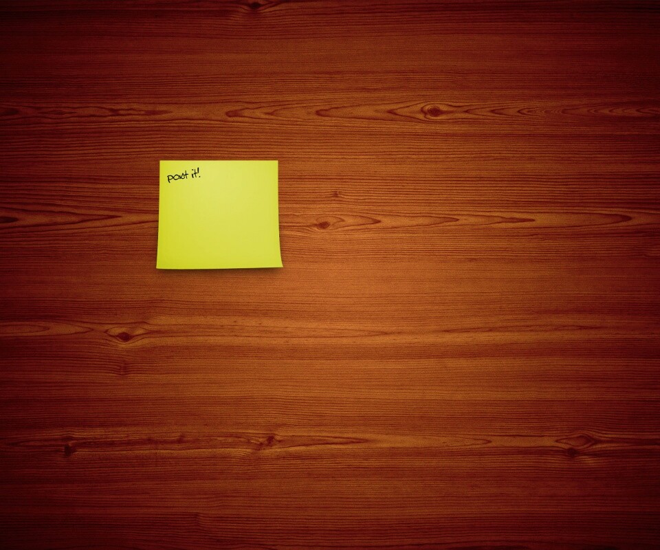 Стикер Post it! обои