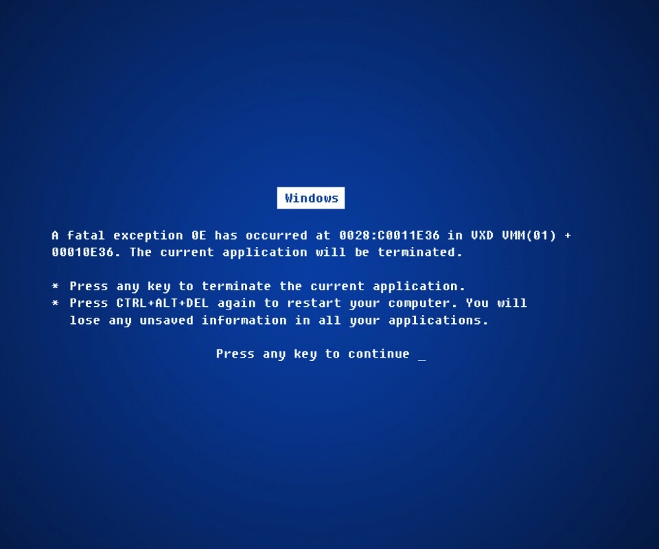 BSOD обои