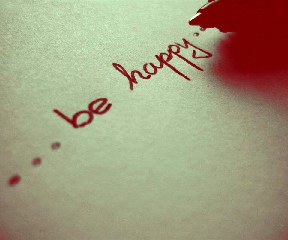 ... be happy ... обои