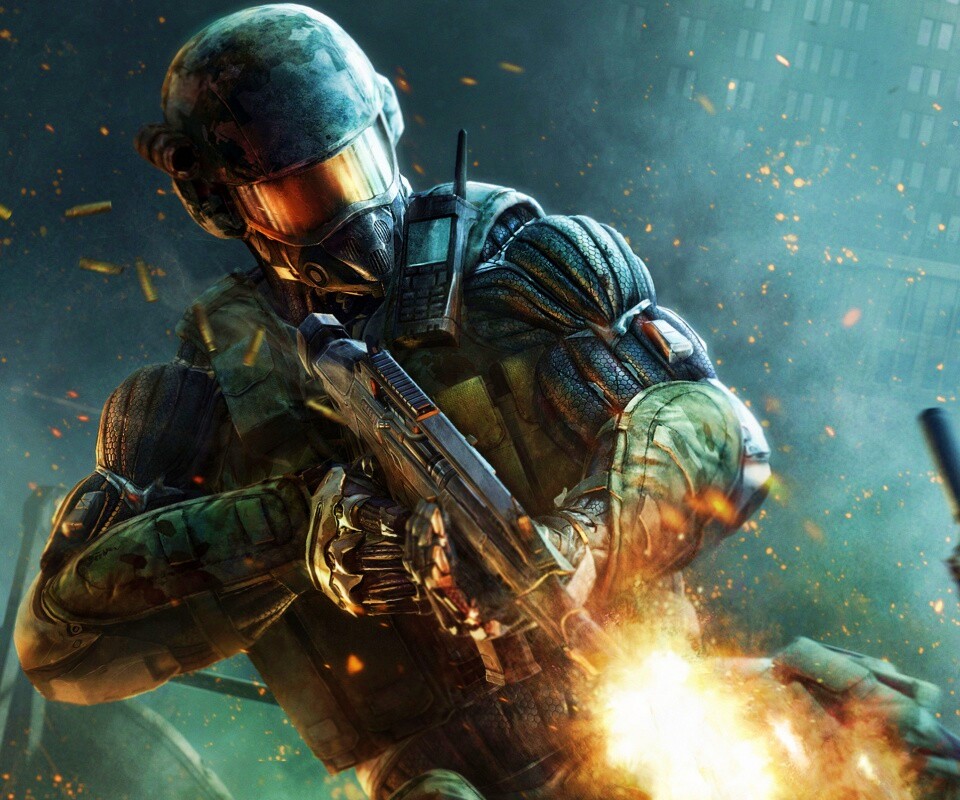 Костюм из Crysis 2 обои