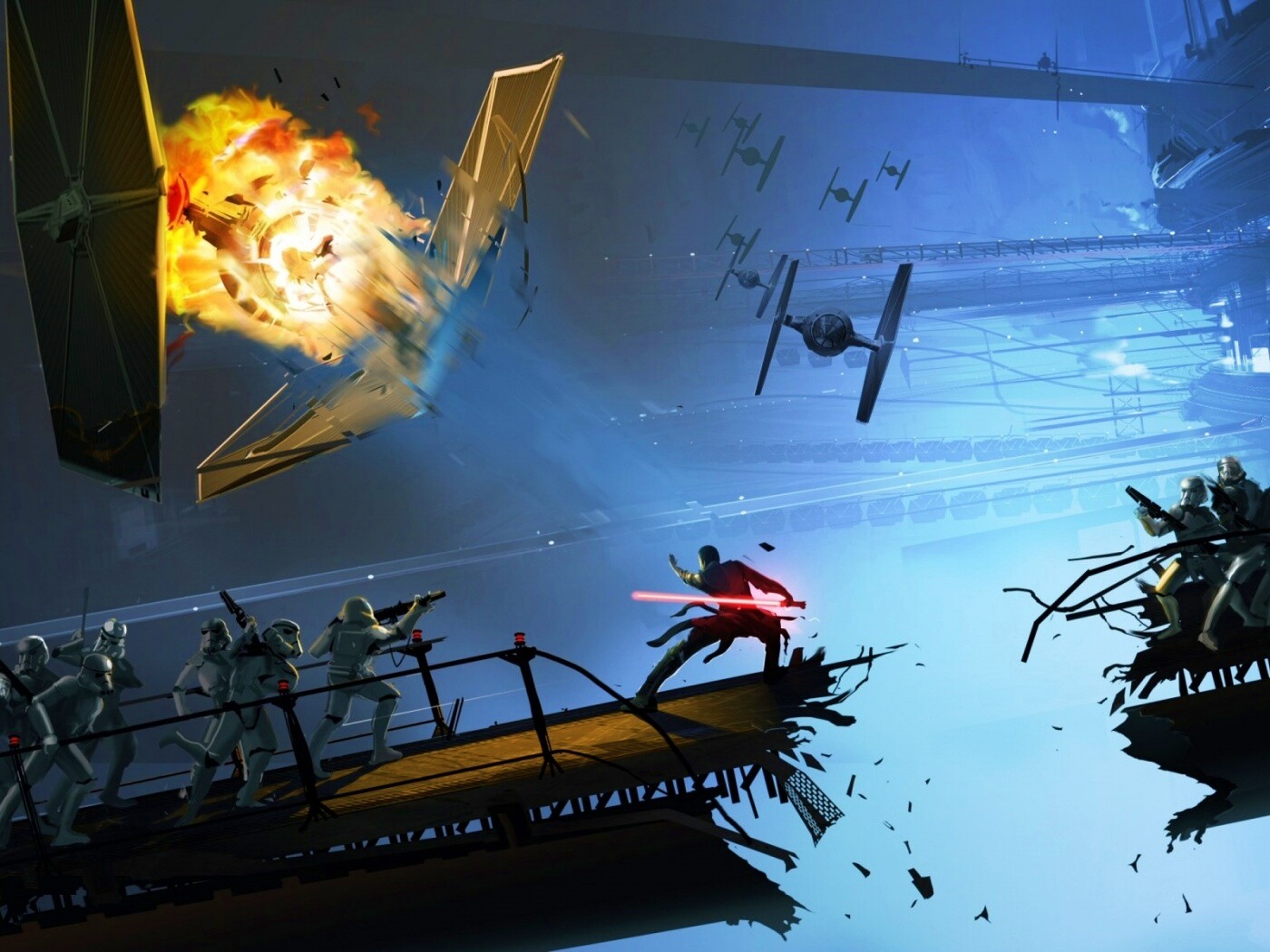 Из игры Star Wars Force Unleashed обои