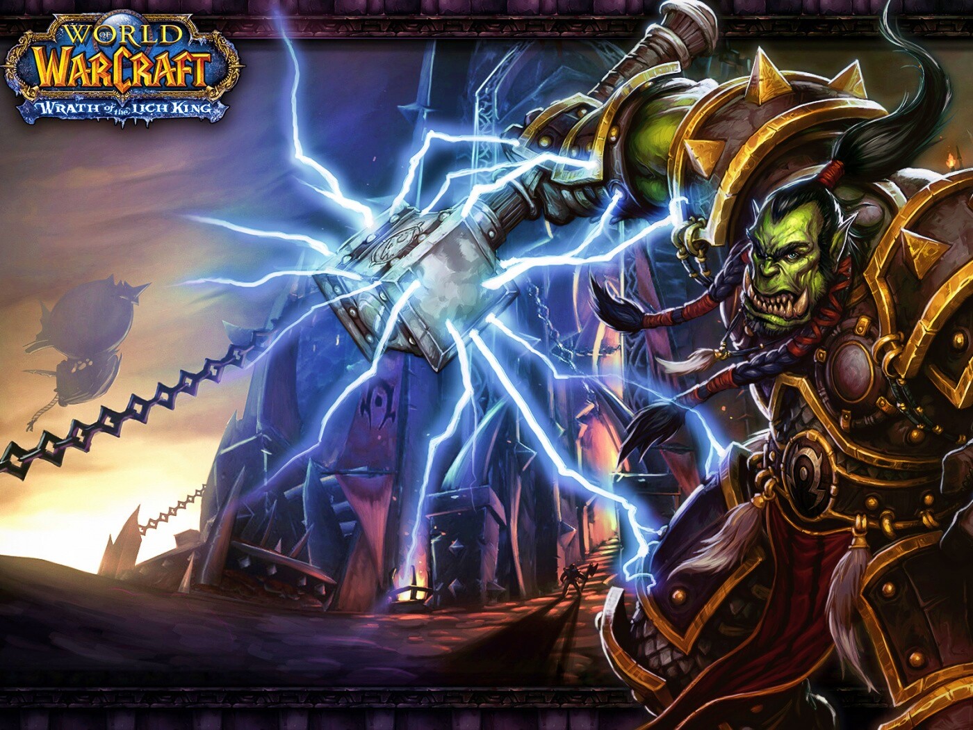 Орк из WOW обои