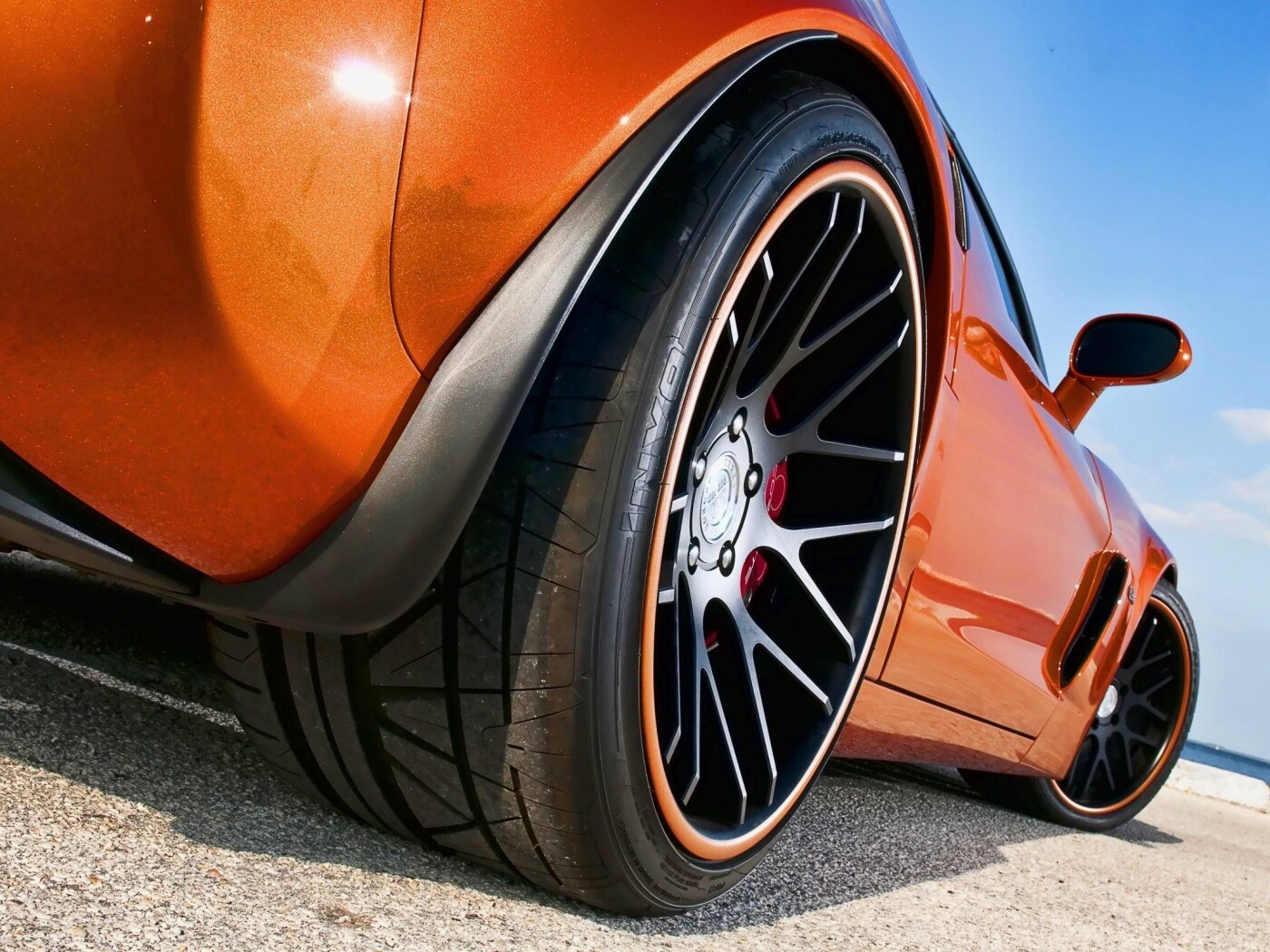 Шевролет корвет z06 обои