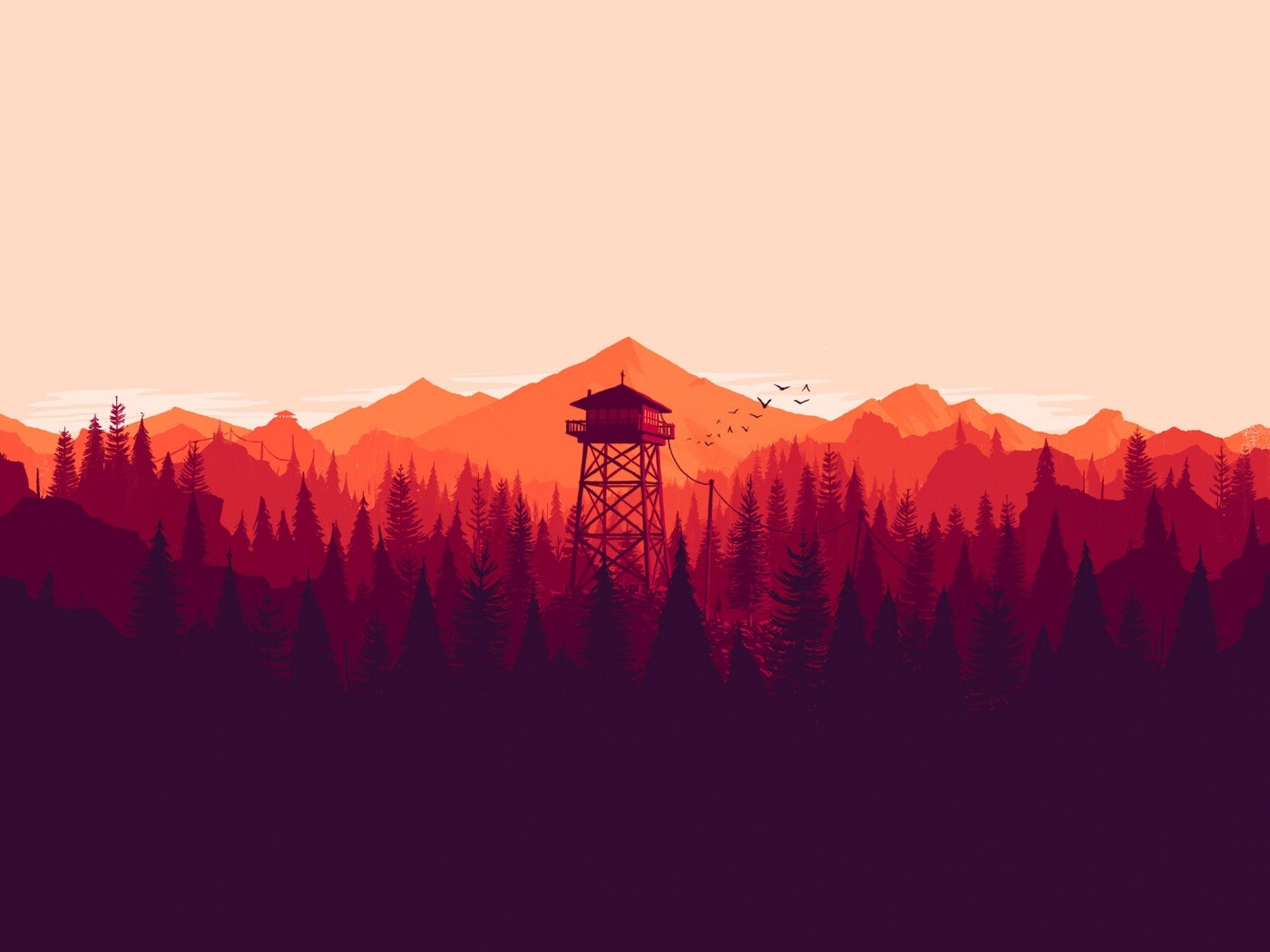 Firewatch обои