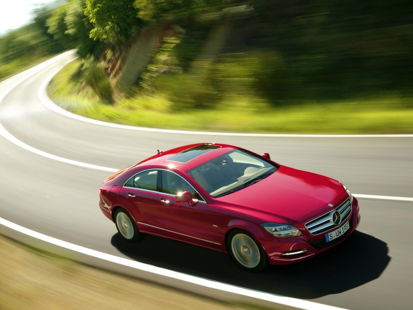 Mercedes CLS 550 обои