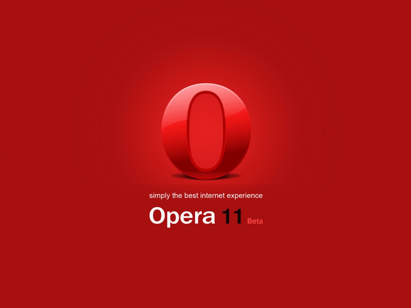 Opera 11 обои