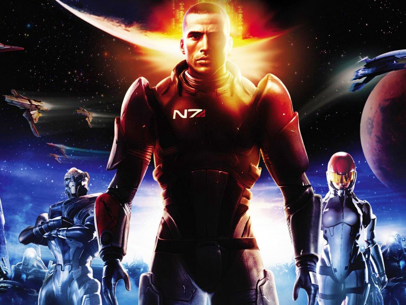 Mass Effect 1 обои