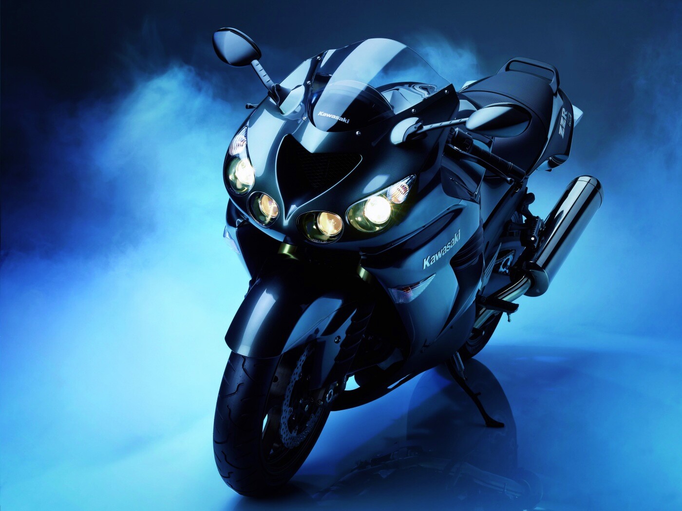 Мотоцикл Кавасаки ZX14 обои
