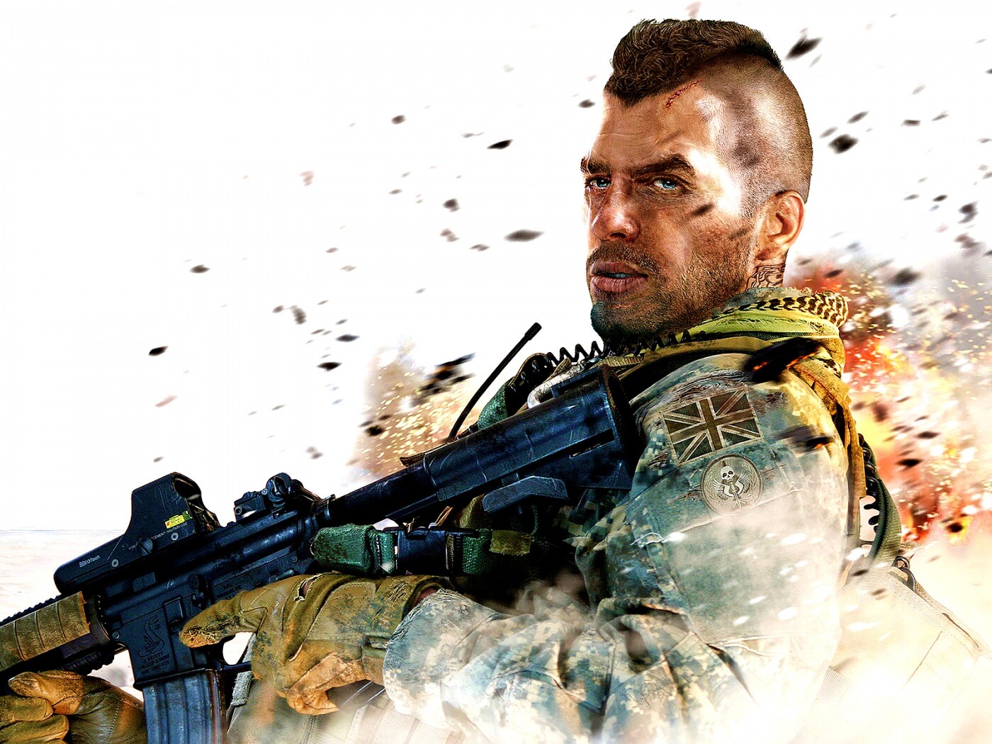 Солдат из COD Modern Warfare обои