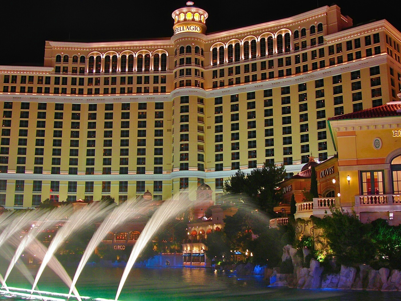 Казино Bellagio в Лас-Вегасе обои