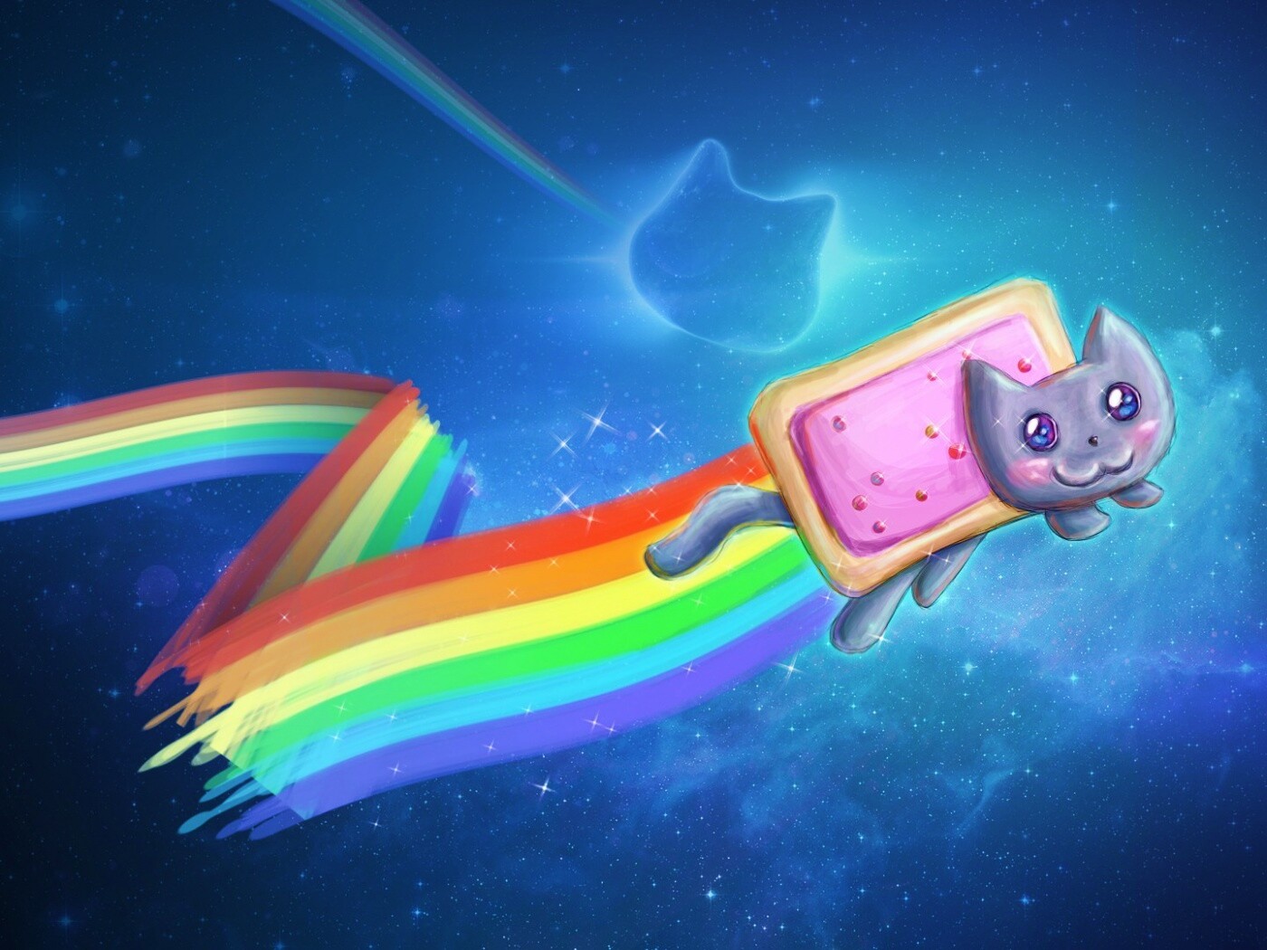 Nyan cat обои