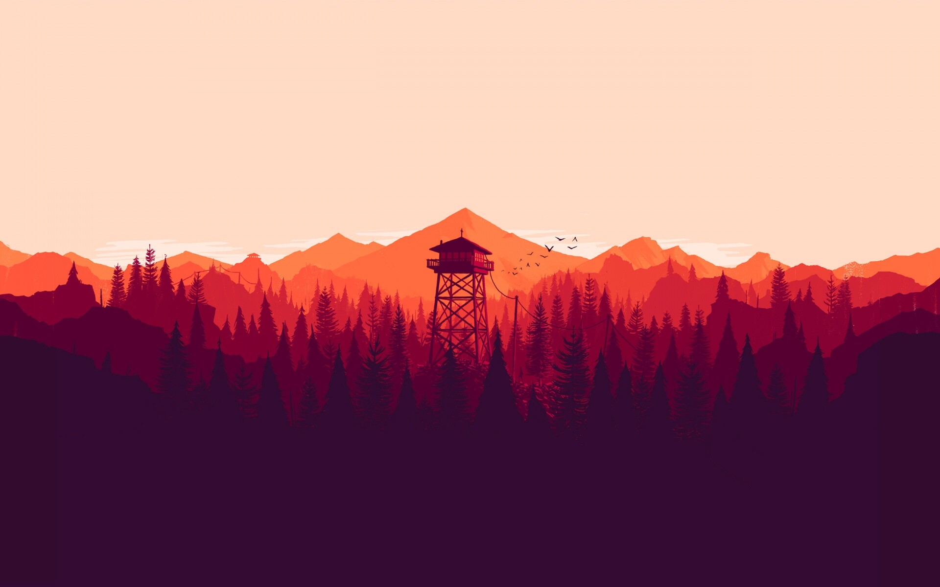 Firewatch обои