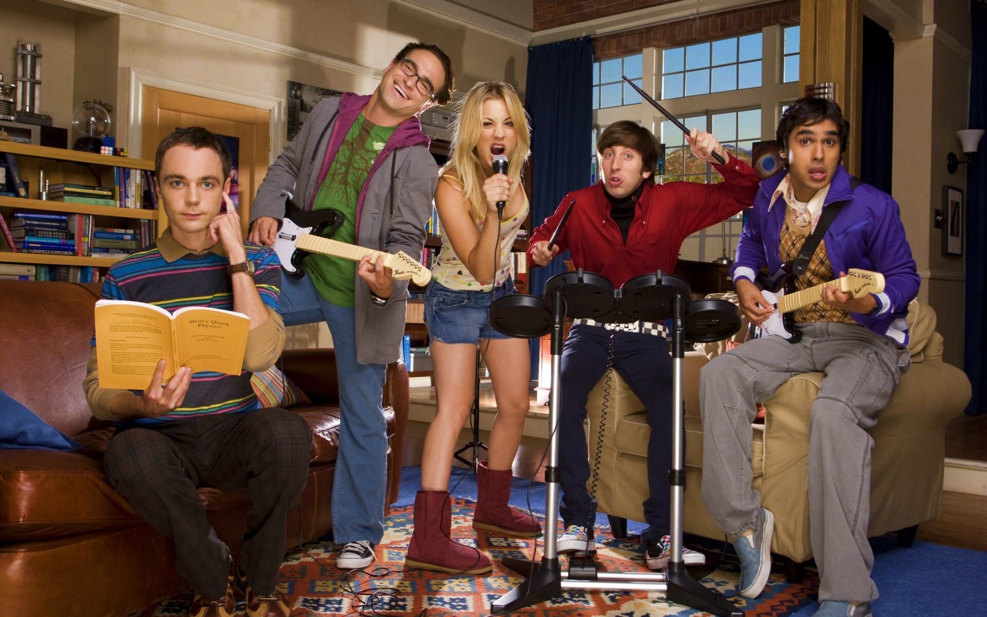 Теория большого взрыва обои