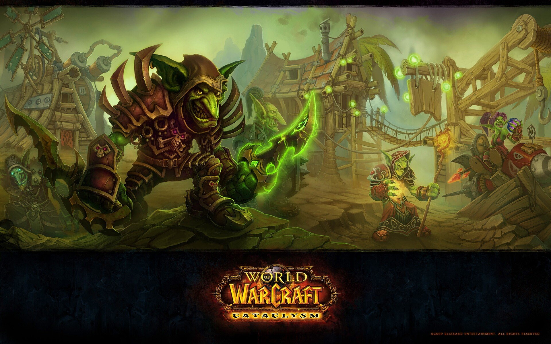 Гоблин из Wow обои