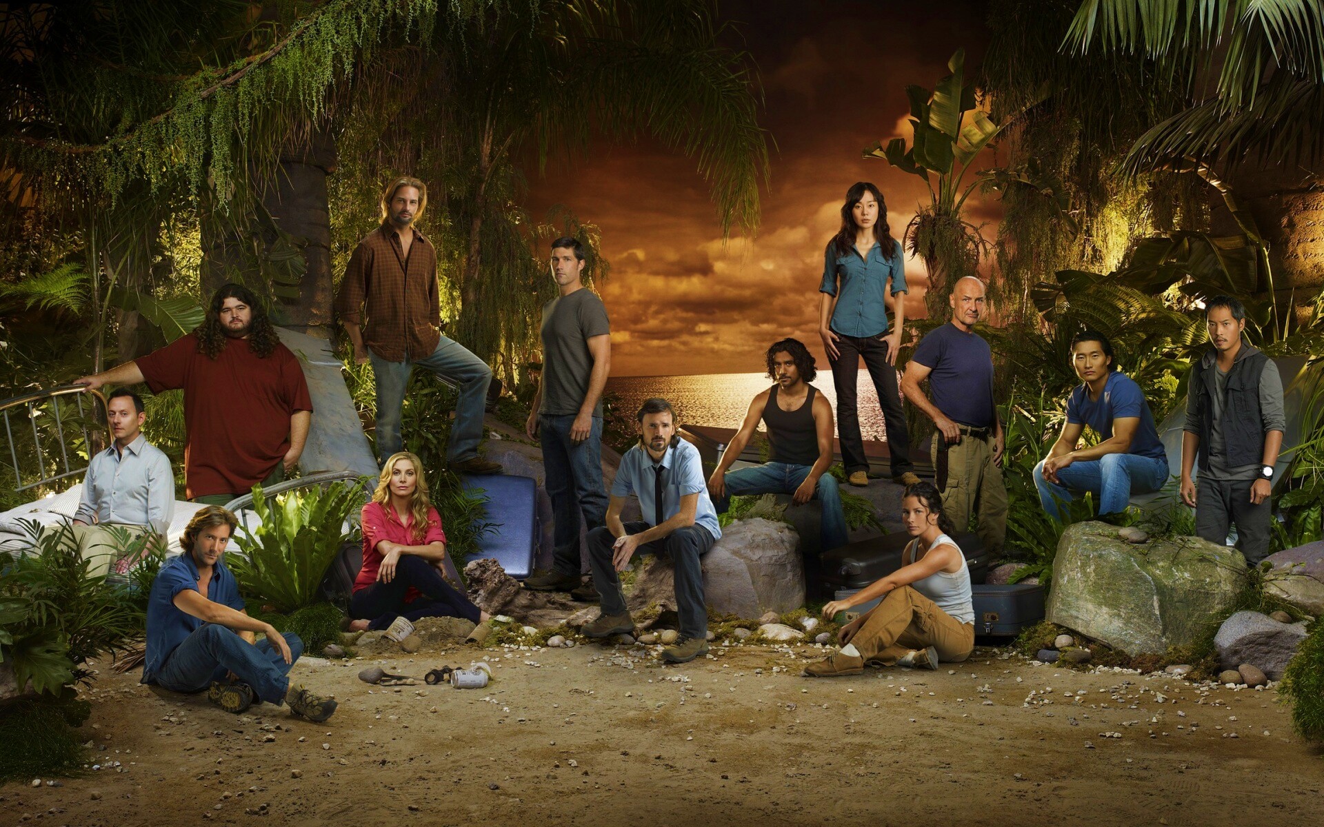Герои сериала LOST обои