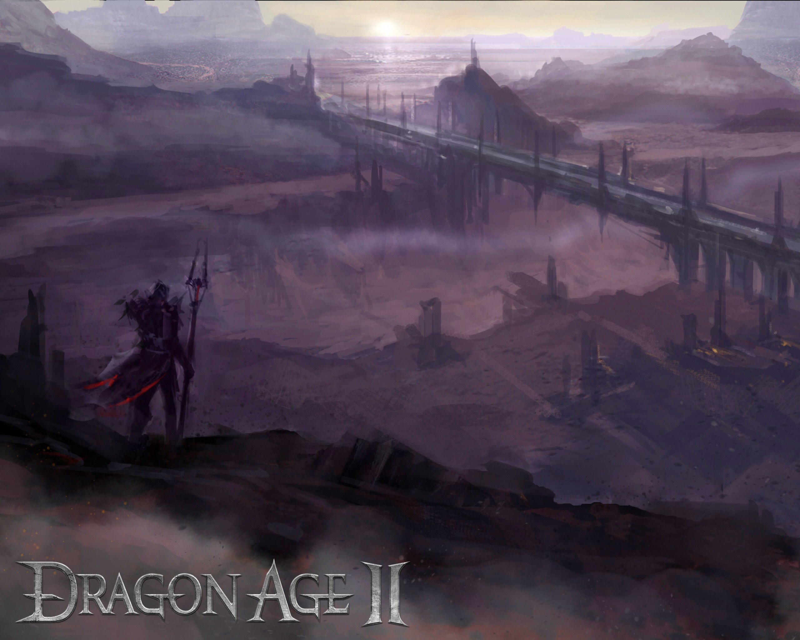 Пейзаж Dragon Age обои