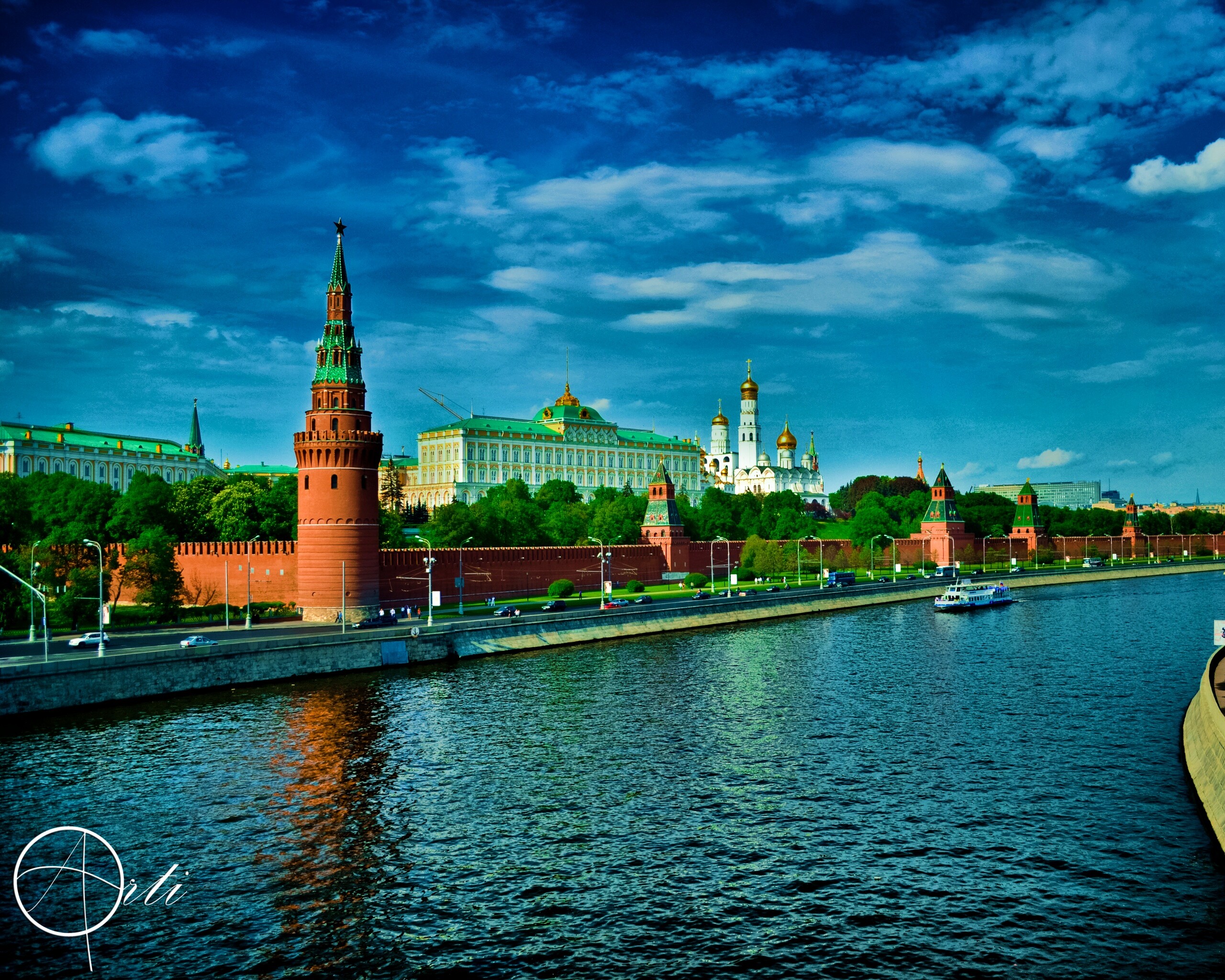 Московский кремль обои