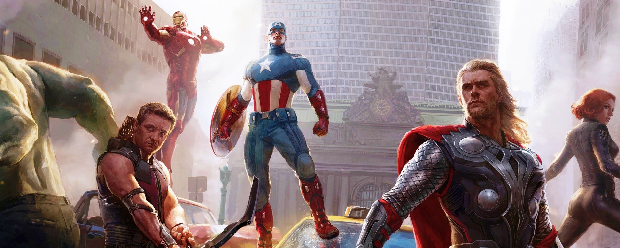 Арт к фильму Мстители обои