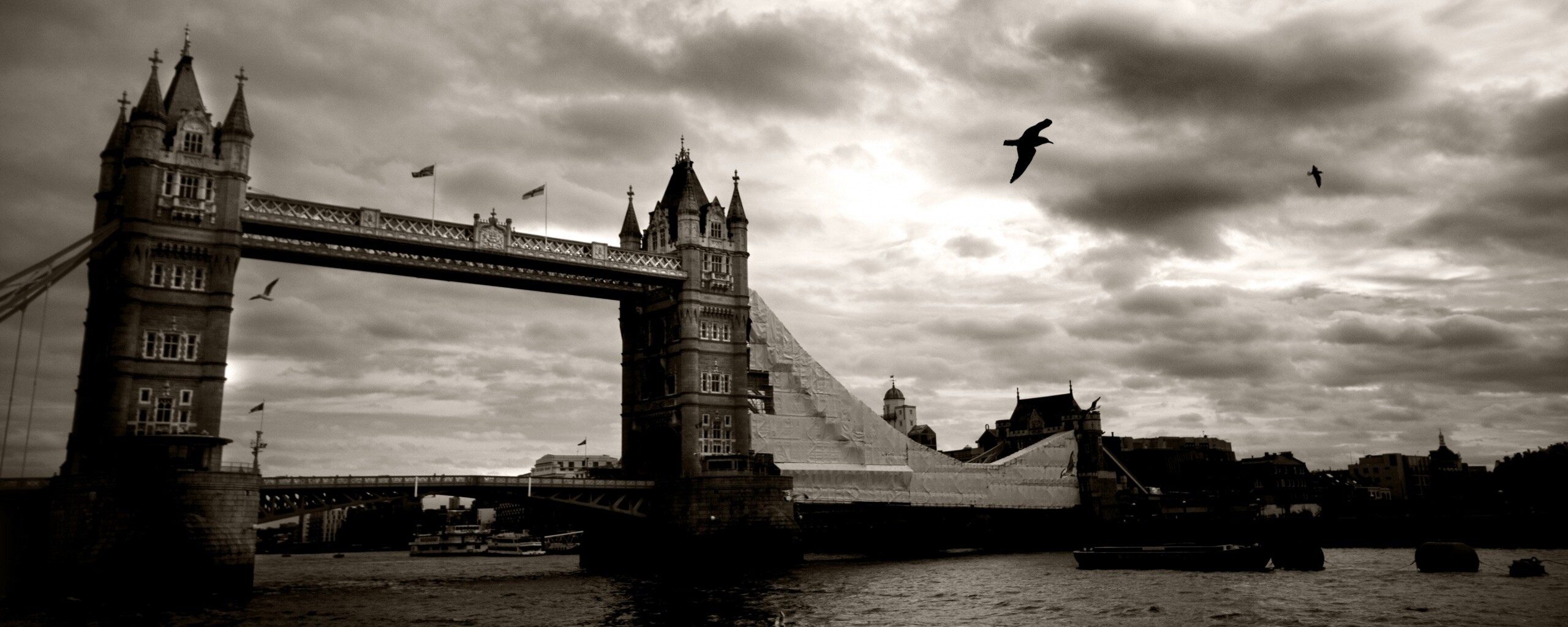 Tower Brigde на реконструкции обои