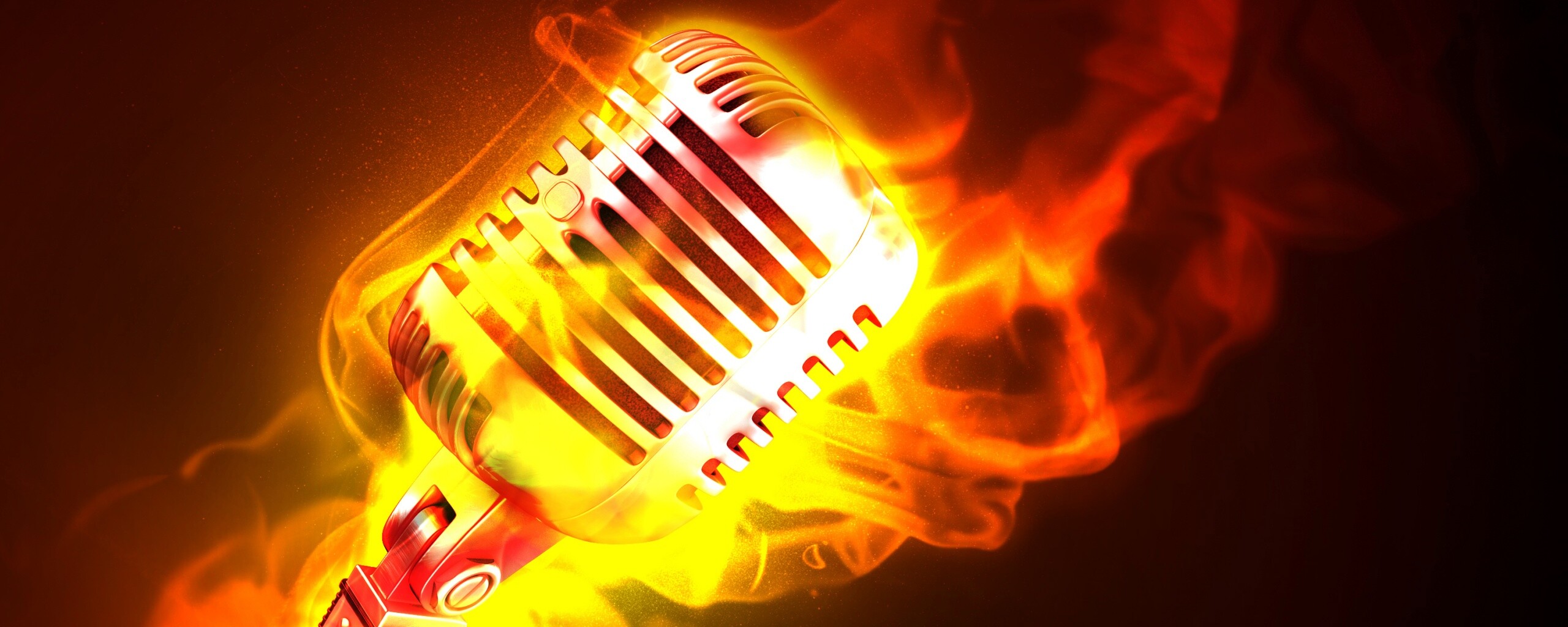 On fire! обои