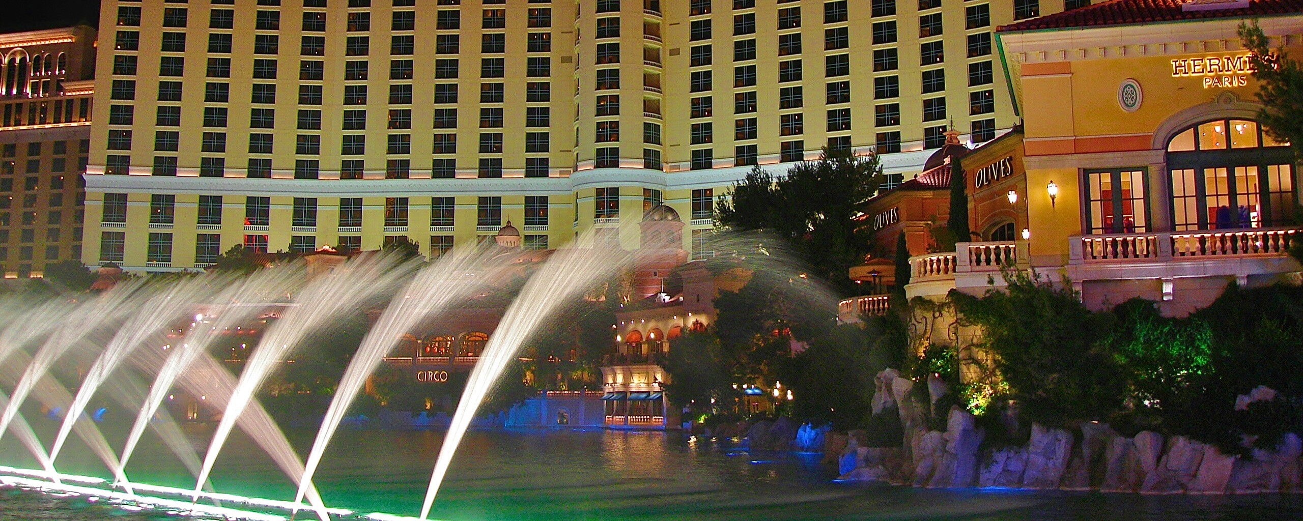 Казино Bellagio в Лас-Вегасе обои