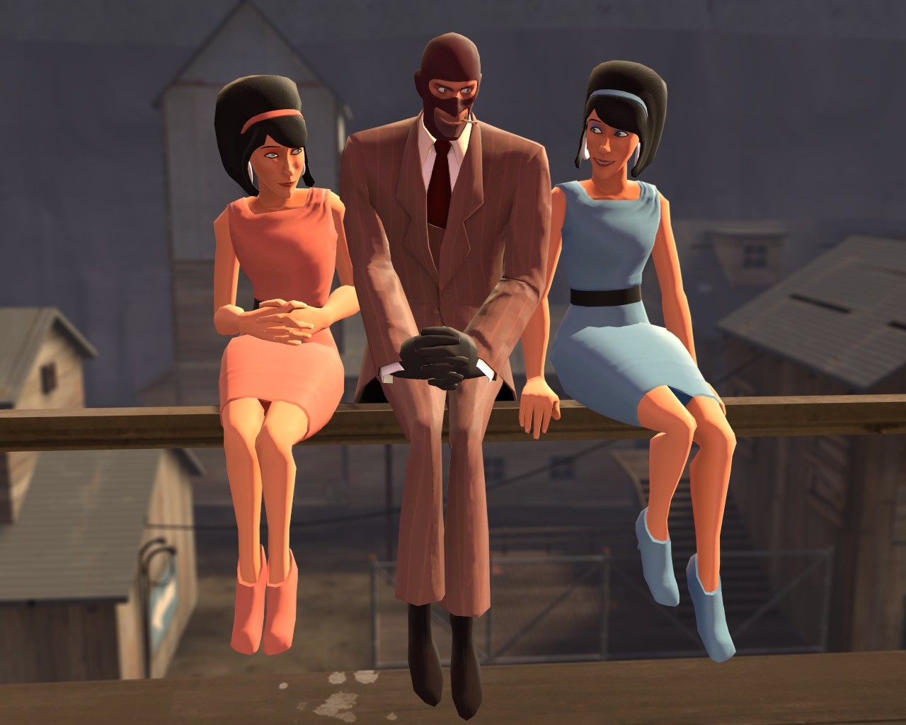 Шпион из Team Fortress 2 обои