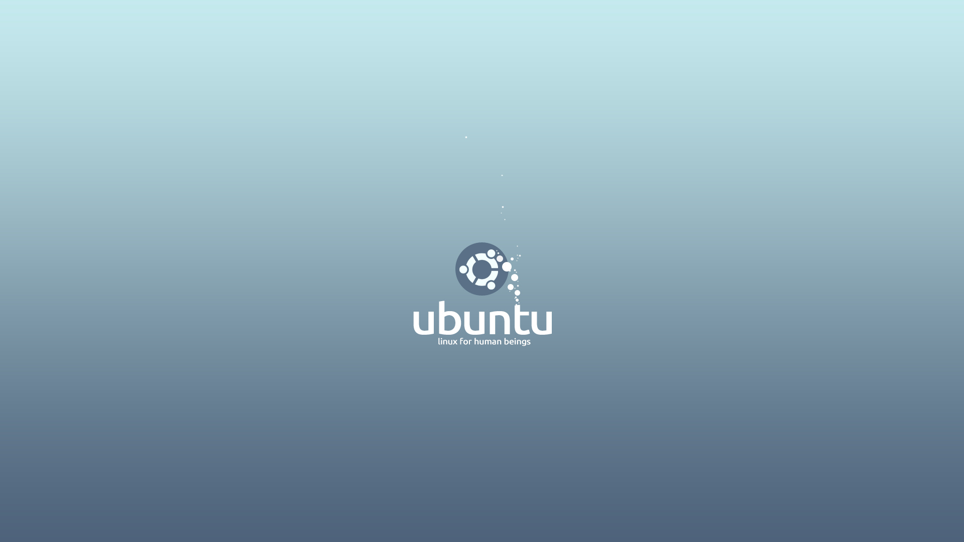 Логотип Ubuntu обои